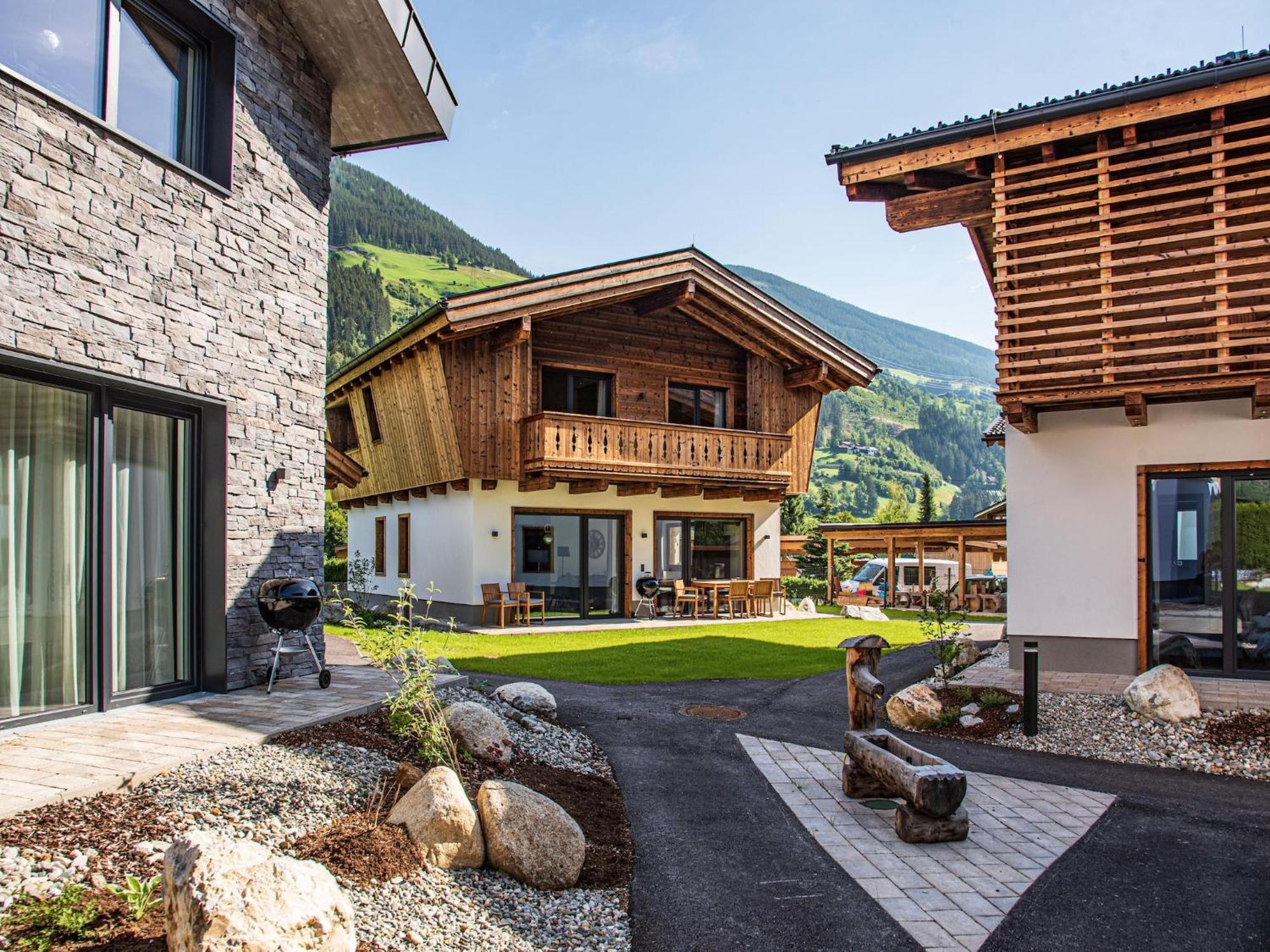 The Village Chalet Stone House Wald im Pinzgau Bagian luar foto