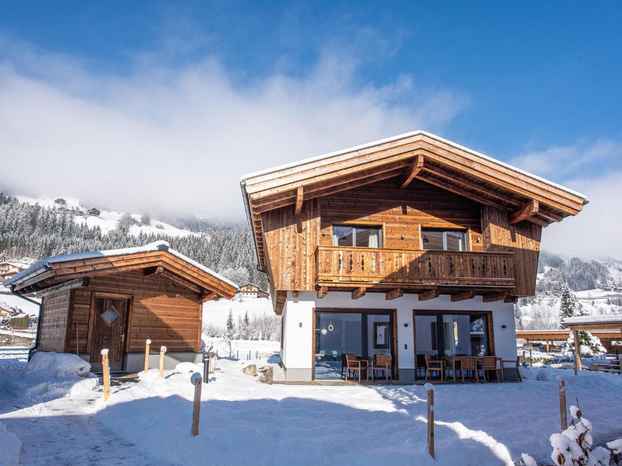 The Village Chalet Stone House Wald im Pinzgau Bagian luar foto
