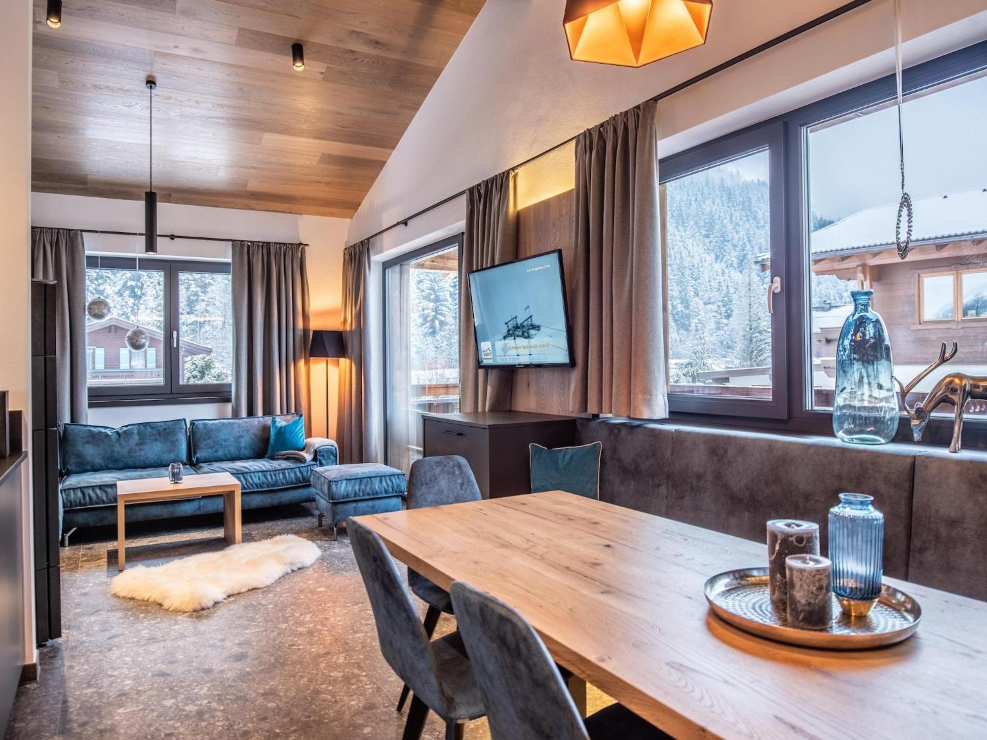 The Village Chalet Stone House Wald im Pinzgau Bagian luar foto
