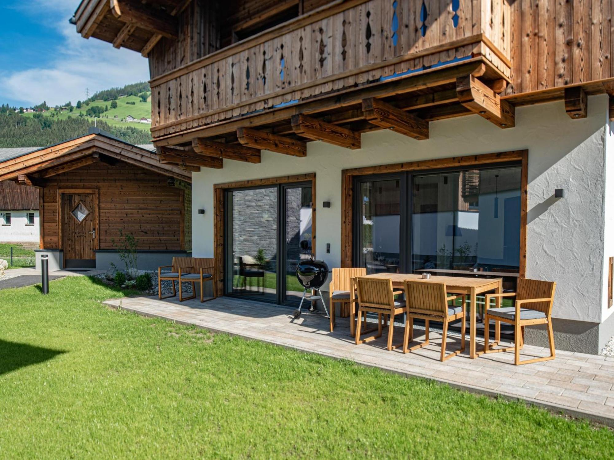 The Village Chalet Stone House Wald im Pinzgau Bagian luar foto