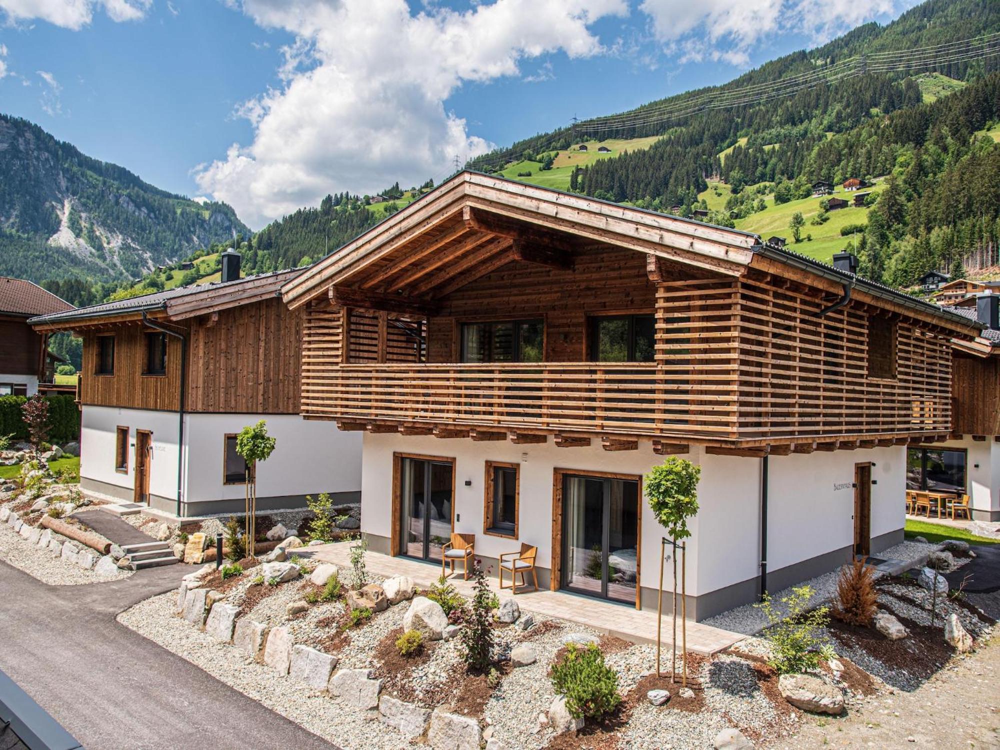 The Village Chalet Stone House Wald im Pinzgau Bagian luar foto