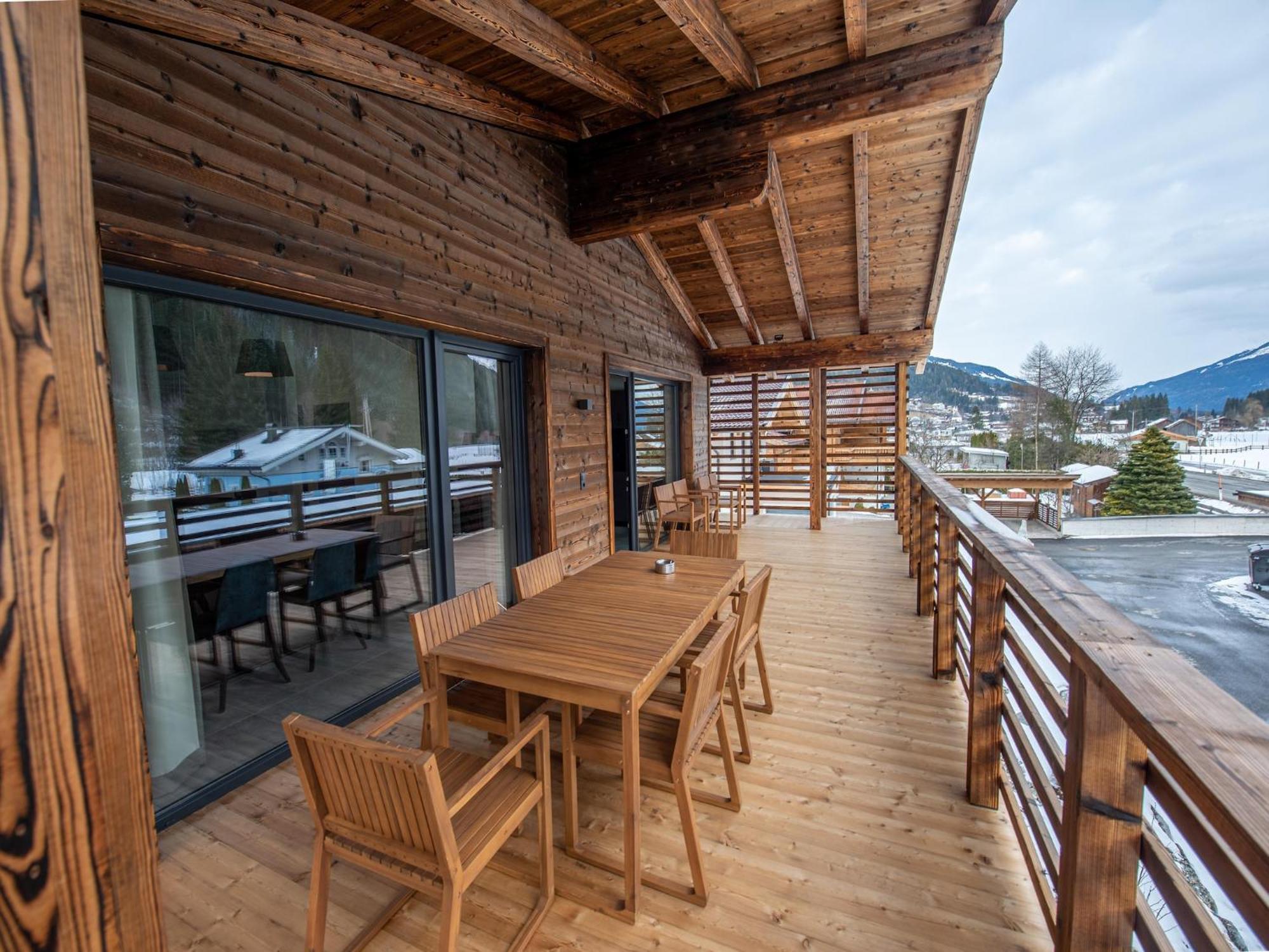The Village Chalet Stone House Wald im Pinzgau Bagian luar foto