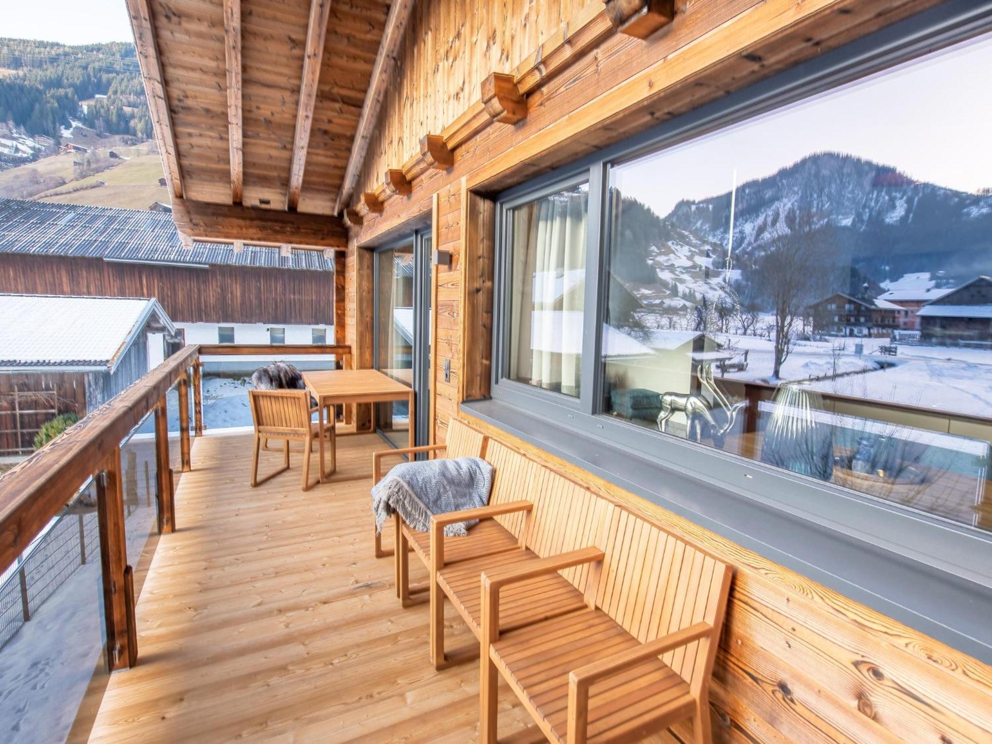 The Village Chalet Stone House Wald im Pinzgau Bagian luar foto