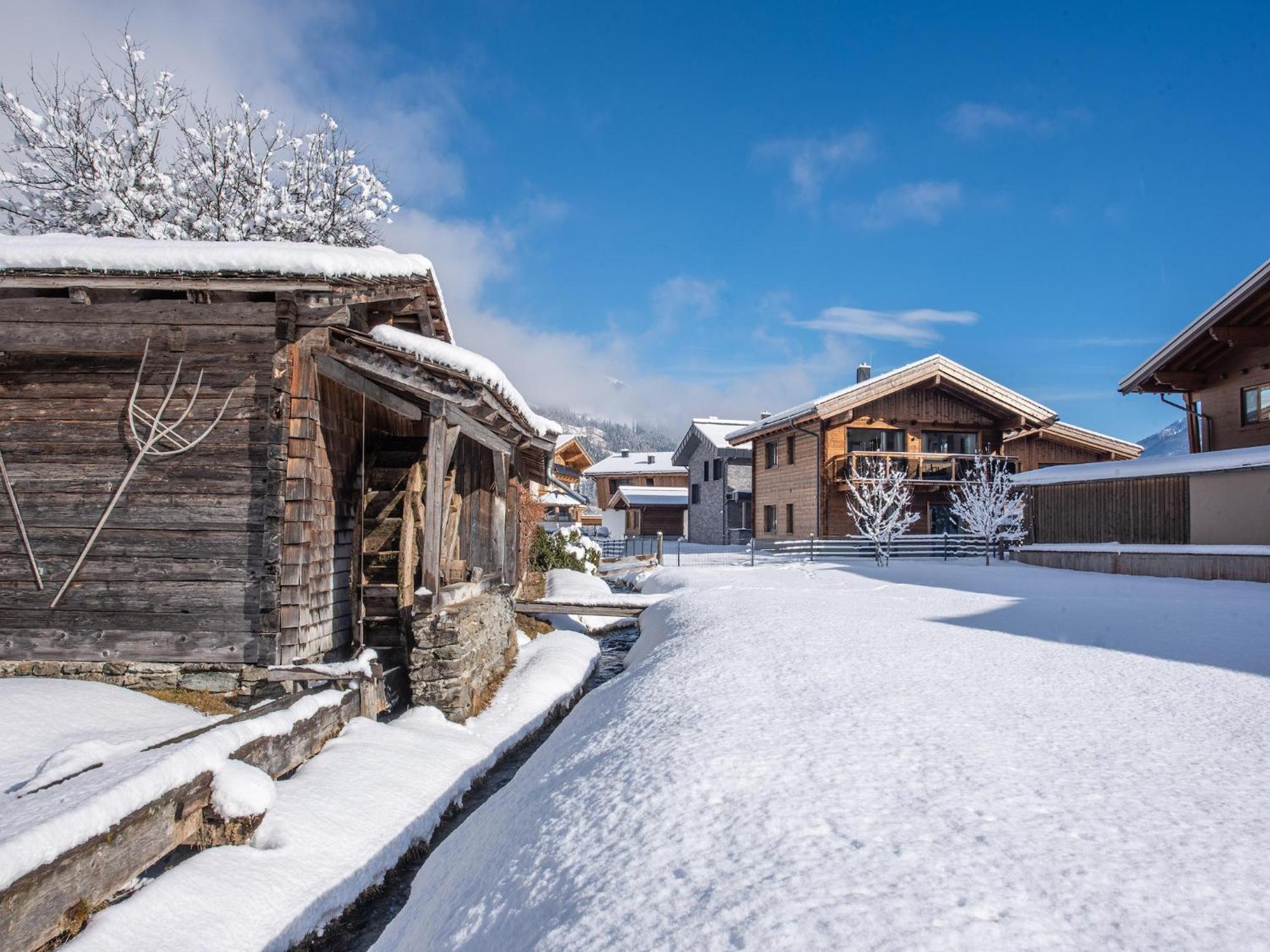 The Village Chalet Stone House Wald im Pinzgau Bagian luar foto