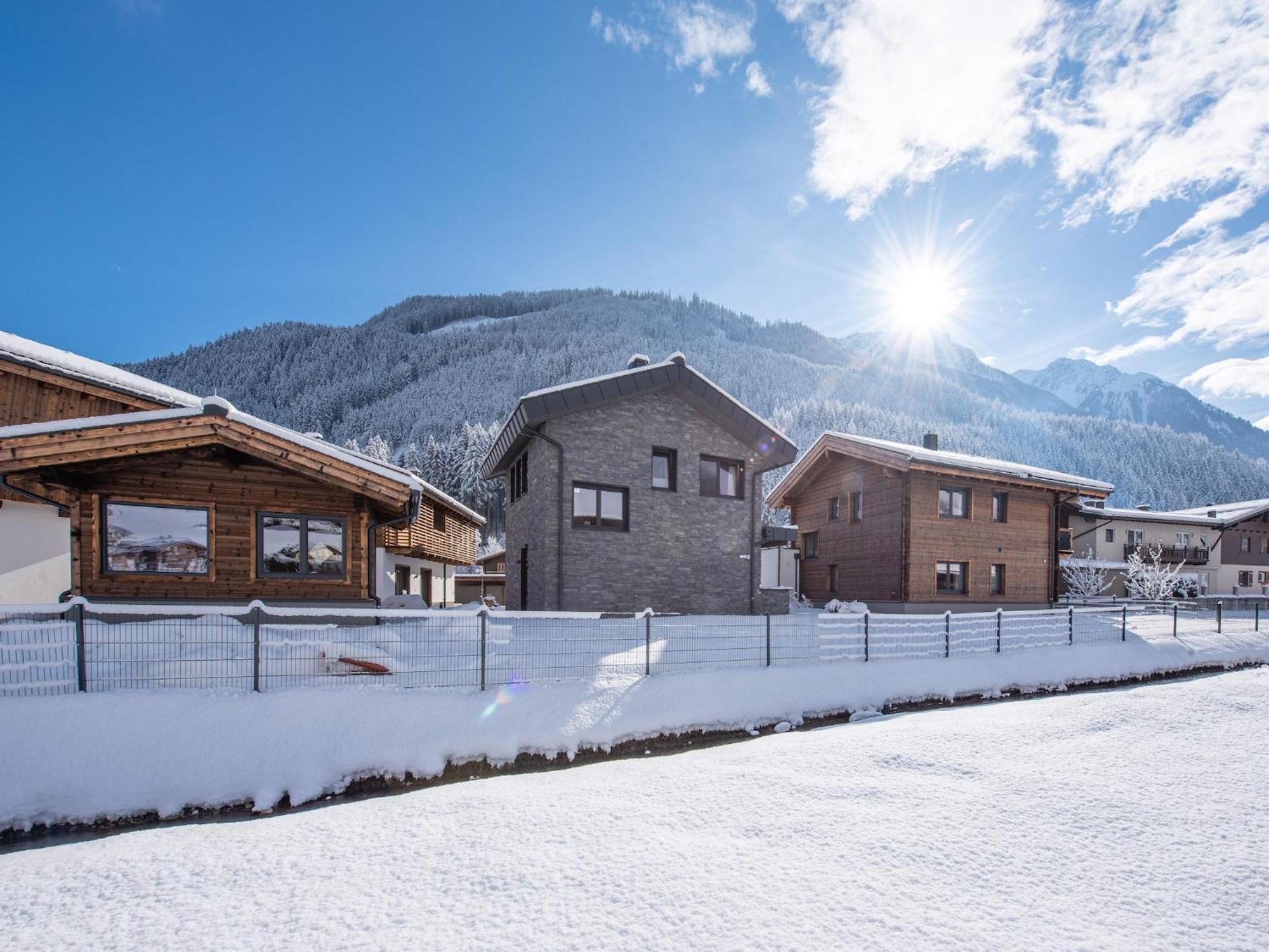 The Village Chalet Stone House Wald im Pinzgau Bagian luar foto