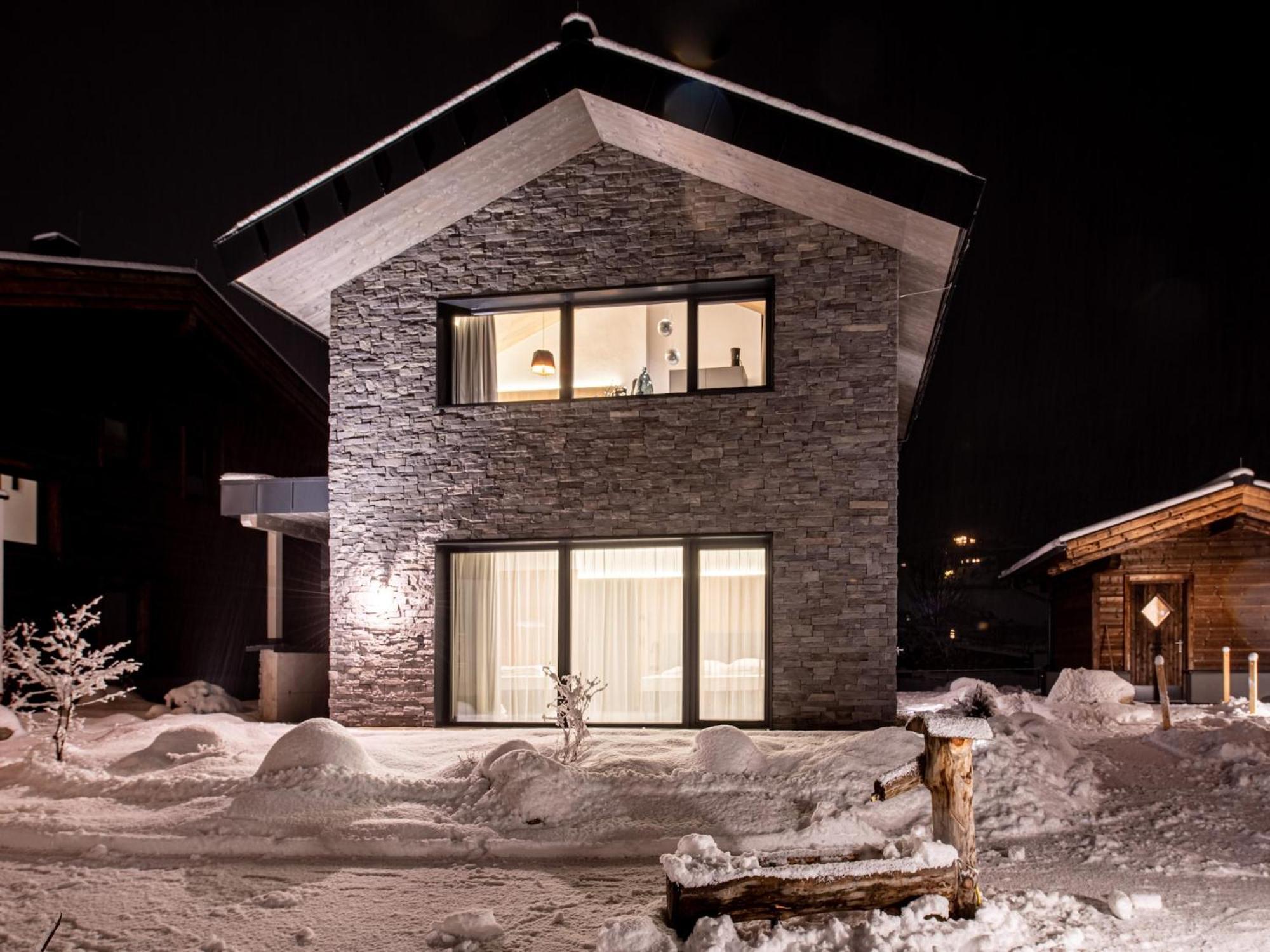 The Village Chalet Stone House Wald im Pinzgau Bagian luar foto