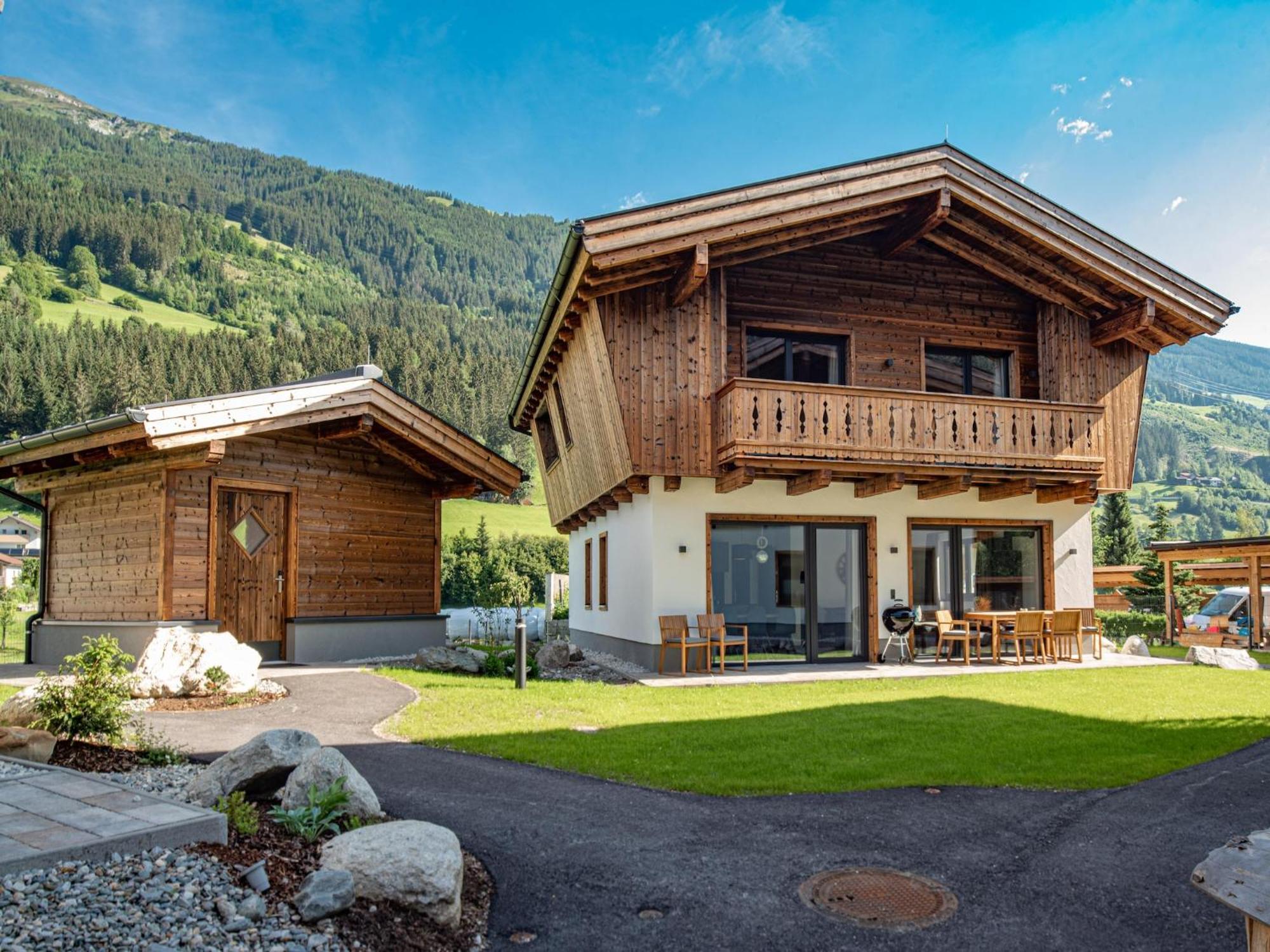 The Village Chalet Stone House Wald im Pinzgau Bagian luar foto